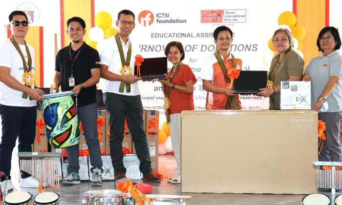 ICTSI Foundation, BIPI donate learning tools to Batangas schools_0