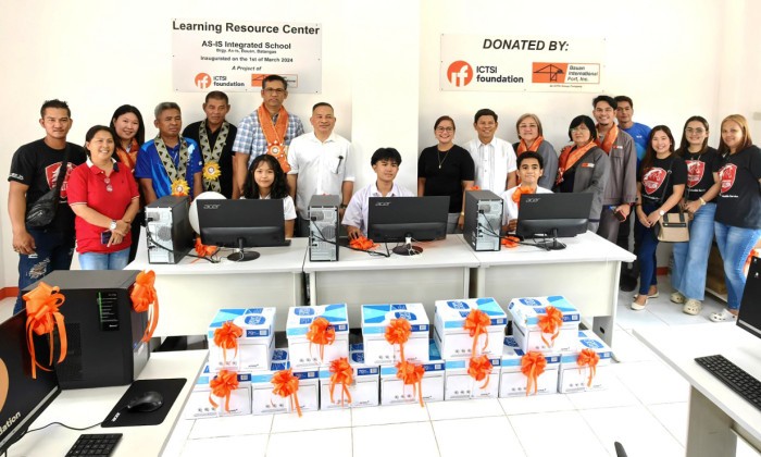 ICTSI Foundation, BIPI donate to Bauan LRC